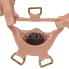 Силиконовый фаллопротез на ремнях Ingen Enhanced Set, телесный, 23,6 см, Ø 6,7 см