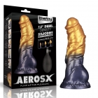 Надувной фаллоимитатор для фистинга со съемной грушей Dual Density Silicone Inflatable Dildo, 19 см, Ø 4,5 см