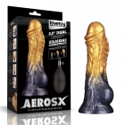 Надувной фаллоимитатор для фистинга со съемной грушей Dual Density Silicone Inflatable Dildo, 21 см, Ø 5 см