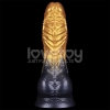 Надувной фаллоимитатор для фистинга со съемной грушей Dual Density Silicone Inflatable Dildo, 21 см, Ø 5 см