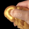 Надувной фаллоимитатор для фистинга со съемной грушей Dual Density Silicone Inflatable Dildo, 25 см, Ø 5,6 см