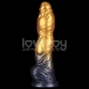 Надувной фаллоимитатор для фистинга со съемной грушей Dual Density Silicone Inflatable Dildo, 25 см, Ø 5,6 см