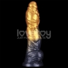 Надувной фаллоимитатор для фистинга со съемной грушей Dual Density Silicone Inflatable Dildo, 25 см, Ø 5,6 см