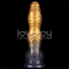 Надувной фаллоимитатор для фистинга со съемной грушей Dual Density Silicone Inflatable Dildo, 25 см, Ø 5,6 см