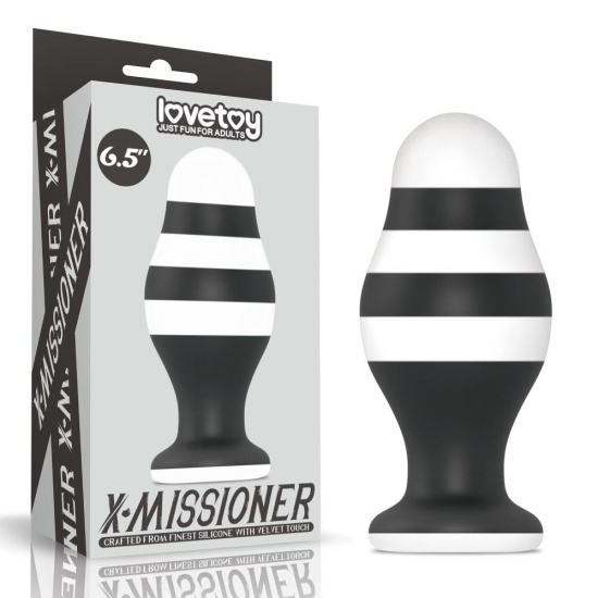 Анальная пробка X-Missioner, 17 см, Ø 7,4 см