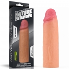 Насадка на пенис Nature Extender телесная плюс 3,5 см, 16,5 см, Ø 4,5 см