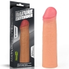 Насадка на пенис Revolutionary Silicone Nature Extender телесная плюс 6 см, 17,8 см, Ø 4,5 см