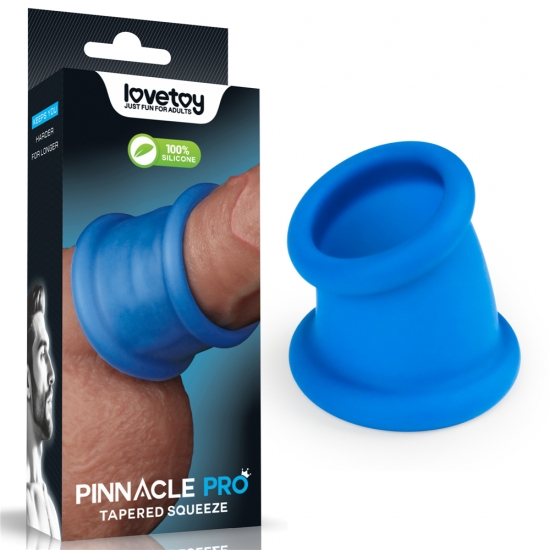 Эрекционное кольцо из  силикона Pinnacle Pro Tapered Squeeze Stretcher, Ø 4,2