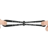 Регулируемое двойное кольцо из мягкого силикона Pinnacle Pro Anyfit Plus Stretcher, черное