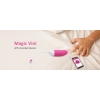 Виброяйцо Magic Motion «Magic Vini» с управлением через смартфон, розовое, 9,5 см, Ø 3,7 см