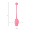 Тренажер Кегеля Magic Motion «Kegel Coach» с управлением через смартфон, розовый, Ø 3 см