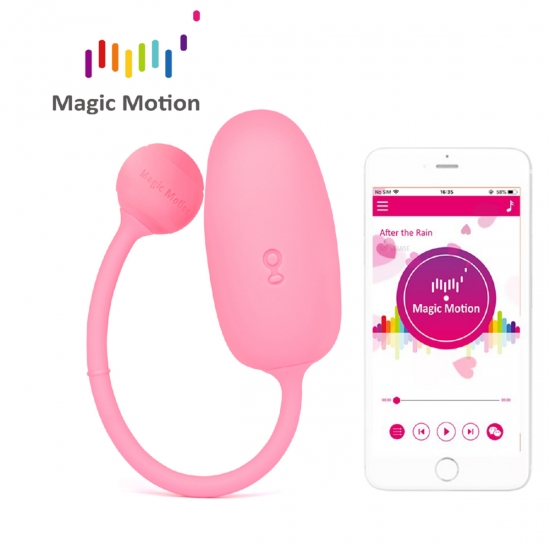 Тренажер Кегеля Magic Motion «Kegel Coach» с управлением через смартфон, розовый, Ø 3 см