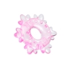 Кольцо эрекционное розового цвета "Heavy Cock Ring- Ice Flower"