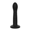 Перезаряжаемый вибратор с пульсацией "Duo-pulse rippled vibrator", черный, 17,2 см, Ø 4 см