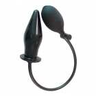 Пробка анальная расширяющаяся "Pump Up Plug", черная, 11 см, Ø 5,2 см