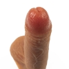 Реалистичная насадка с вибрацией для секс-машин, Ø 3,5 см, 18,5 см