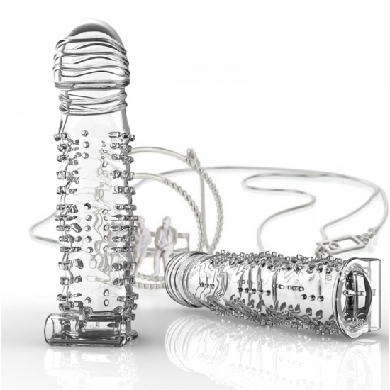 Вибронасадка с усиками, 15 см, Ø 4 см