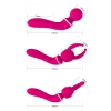 Многофункциональный вибромассажер «UMA», розовый
