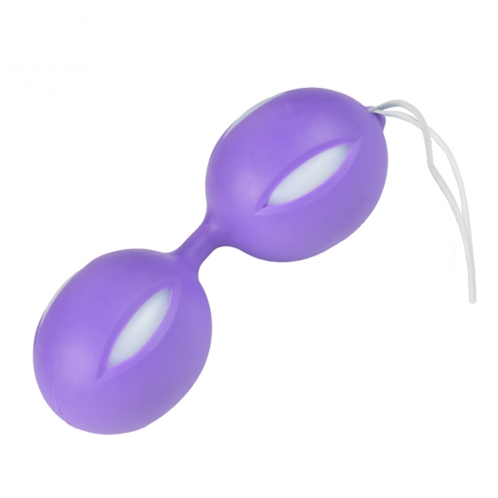Вагинальные шарики фиолетовые, 10 см, Ø 3,7 см
