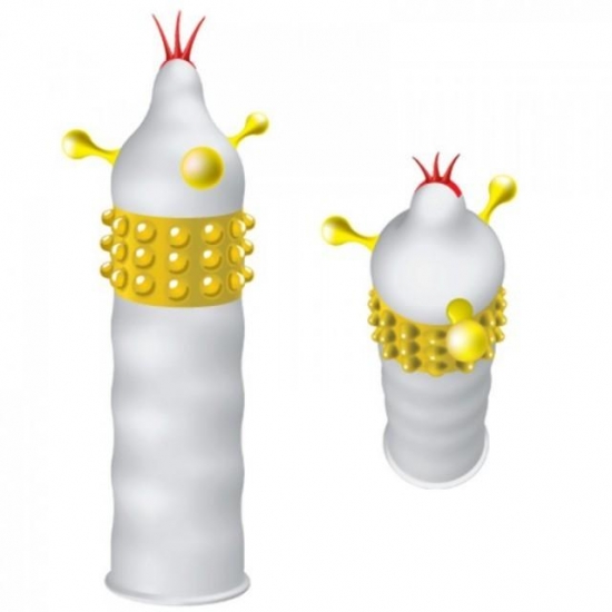 Презервативы Luxe Maxima White «Желтый Дьявол»