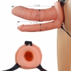 Фаллопротез для двойного проникновения Unisex Hollow Double Penetrator, 16 см, Ø 4 см