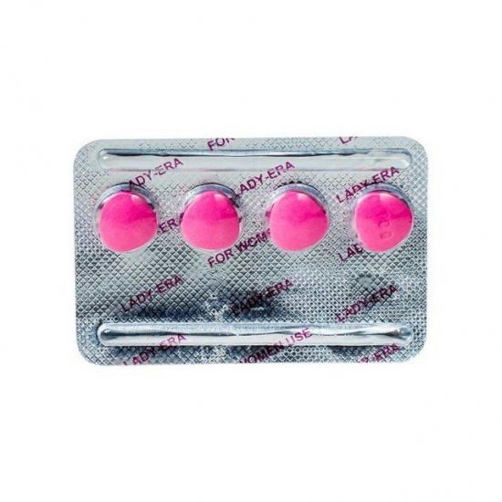 Возбуждающие средство для женщин Lady Era 4 шт по 100 мг