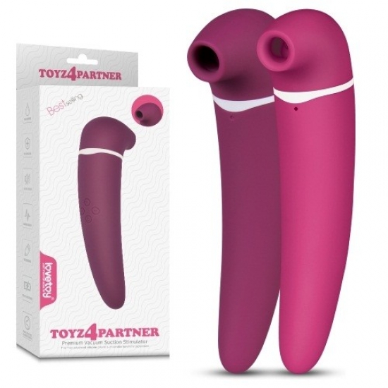 Вакуумный стимулятор клитора Toyz4Partner пурпурный