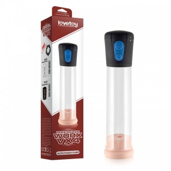 Вакуумная помпа автоматическая Maximizer Worx VX4-Auto черная, 20 см, Ø 6,3 см