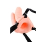 Фаллопротез для двойного проникновения Unisex Hollow Double Penetrator, 16 см, Ø 4 см