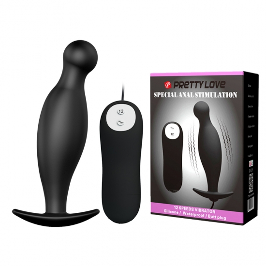 Втулка анальная с вибрацией Special Anal Stimulation, Ø 3,2 см