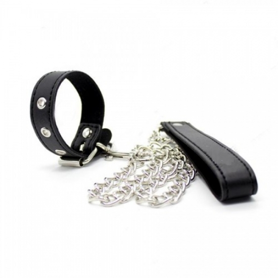 Поводок на пенис кожзам