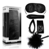 Набор Deluxe Bondage Kit (маска,наручники,тиклер,мини-вибратор) 