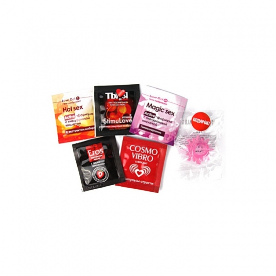 Набор из 5 саше Тем кто любит погорячее