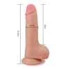 Большой реалистичный фаллос на присоске Skinlike Soft Cock 15 см, Ø 3,8 см