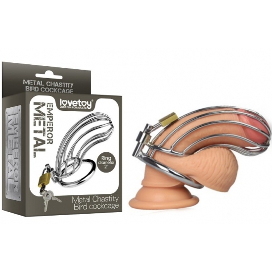 Стальной пояс верности для мужчин серебристый, Ø 3,8 см