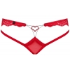 Трусики красные со стразами S/M 829-PAN-3