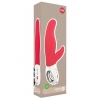 Вибратор Fun Factory Lady Bi с клиторальным стимулятором красный