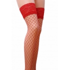 Чулки ST021 красные на силиконе размер 5