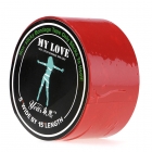 Электростатическая лента для связывания «My Love» красная, 15 м