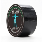 Электростатическая лента для связывания «My Love» черная, 15 м