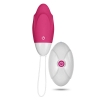 Розовое виброяйцо с беспроводным пультом Ijoy Remote Control Egg 8,8 см, Ø 3,7 см