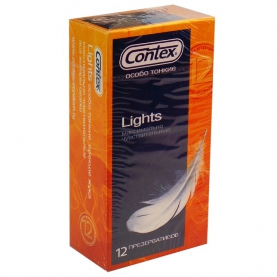Презервативы Contex №12 Lights особо тонкие