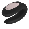 Вибратор для пар Satisfyer Double Joy с управлением через приложение, черный