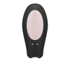 Вибратор для пар Satisfyer Double Joy с управлением через приложение, черный