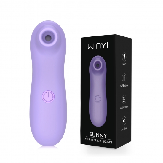 Бесконтактный стимулятор клитора WINYI «SUNNY», фиолетовый