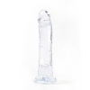 Фаллоиммитатор без мошонки WINYI, прозрачный, 22 см, Ø 3,1 см